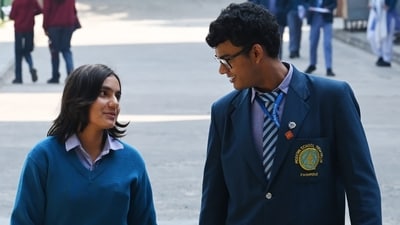 Students had to bring their admit card and the school identity card to the exam venue. Private candidates had to carry their admit cards along with a valid, government-issued photo identity card. (Vipin Kumar)
