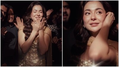 Hania Aamir wore a Rahul Mishra gown for her new video. Hania Aamir wore a Rahul Mishra gown for her new video.