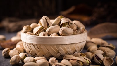Pistachios have a sweet and salty taste. (Freepik) Pistachios have a sweet and salty taste. (Freepik)