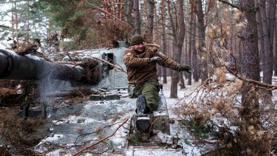 Ukraine's sense of nationalism is yet to be defeated though. Soldiers who lost their one or two of their limbs in earlier combats rose through to fight back Russian forces, once again, during the 2022 invasion. They continue to be present at the war front to save their country. (AP) Ukraine's sense of nationalism is yet to be defeated though. Soldiers who lost their one or two of their limbs in earlier combats rose through to fight back Russian forces, once again, during the 2022 invasion. They continue to be present at the war front to save their country. (AP)