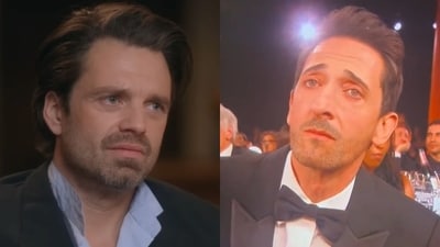 Sebastian Stan's initial reaction to Adrien Brody during the THR Roundtable may have been pulled out of context, but fans haven't stopped speculating about his 'beef' with The Brutalist actor ever since. (YouTube / X) Sebastian Stan's initial reaction to Adrien Brody during the THR Roundtable may have been pulled out of context, but fans haven't stopped speculating about his 'beef' with The Brutalist actor ever since. (YouTube / X)