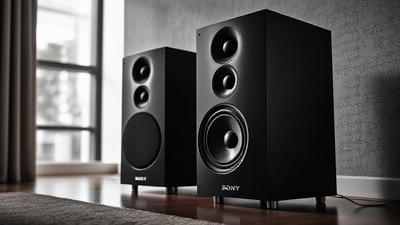 Powerful Sony loudspeakers deliver immersive sound with deep bass impact. Powerful Sony loudspeakers deliver immersive sound with deep bass impact.