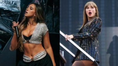 Tate McRae gushes over Taylor Swift's songs, reveals which Folklore track helped her get through a breakup (YouTube, Instagram) Tate McRae gushes over Taylor Swift's songs, reveals which Folklore track helped her get through a breakup (YouTube, Instagram)