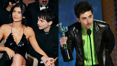 Kylie Jenner and Timothee Chalamet Kylie Jenner and Timothee Chalamet