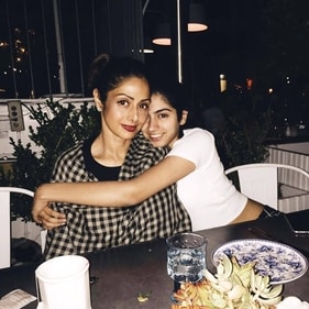 Sridevi and Khushi Kapoor
