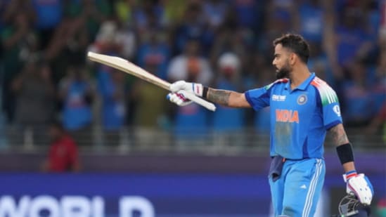 Virat Kohli scored an incredible century against Pakistan. (PTI)