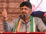 Karnataka deputy chief minister DK Shivakumar. Karnataka deputy chief minister DK Shivakumar.