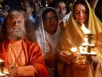 Katrina Kaif attended the Mahakumbh Mela on Monday.