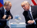 US President Donald Trump with Russian President Vladimir Putin. US President Donald Trump with Russian President Vladimir Putin.