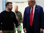 President Donald Trump with Ukraine's President Volodymyr Zelenskyy  (AP Photo/Julia Demaree Nikhinson)