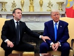 French President Emmanuel Macron and US President Donald Trump spoke about transatlantic ties and the tensions over Ukraine war. 