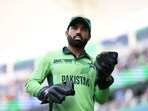 Mohammad Rizwan hit a four off his first ball against India but finished with a strike rate less than 60 Mohammad Rizwan hit a four off his first ball against India but finished with a strike rate less than 60
