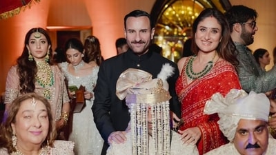 Saif Ali Khan also joined in on the fun after the recent attack on him. Saif Ali Khan also joined in on the fun after the recent attack on him.