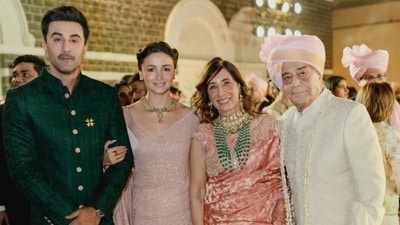 Ranbir Kapoor and Alia Bhatt were also part of the celebrations. Ranbir Kapoor and Alia Bhatt were also part of the celebrations.