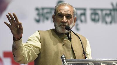 A Delhi court on Tuesday sentenced former Congress MP Sajjan Kumar in another case related to the 1984 anti-Sikh riots. (Sonu Mehta/HT FILE PHOTO) A Delhi court on Tuesday sentenced former Congress MP Sajjan Kumar in another case related to the 1984 anti-Sikh riots. (Sonu Mehta/HT FILE PHOTO)