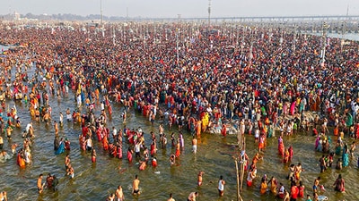 Up to 15,000 sanitation workers took part in a cleanliness push across many locations during the present Maha Kumbh, which is seeing a massive influx of devotees. This endeavour attempted to achieve a new Guinness World Record (ANI) Up to 15,000 sanitation workers took part in a cleanliness push across many locations during the present Maha Kumbh, which is seeing a massive influx of devotees. This endeavour attempted to achieve a new Guinness World Record (ANI)