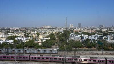 Apart from this project, NMRC is also planning to hire an agency for a similar geotechnical survey along a 2.6-km stretch from Depot to Bodaki in Greater Noida, which will include two stations. (HT Photo) Apart from this project, NMRC is also planning to hire an agency for a similar geotechnical survey along a 2.6-km stretch from Depot to Bodaki in Greater Noida, which will include two stations. (HT Photo)