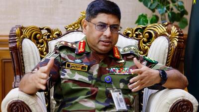 Bangladesh’s Chief of Army Staff General Waker-uz-Zaman gestures during an interview at his office in the Bangladesh Army Headquarters, in Dhaka on September 24, 2024 (REUTERS FILE) Bangladesh’s Chief of Army Staff General Waker-uz-Zaman gestures during an interview at his office in the Bangladesh Army Headquarters, in Dhaka on September 24, 2024 (REUTERS FILE)