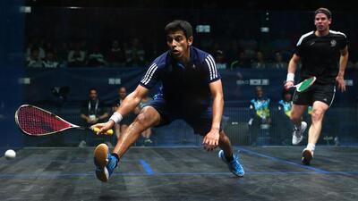 Indian squash player Saurav Ghosal. (Getty Images) Indian squash player Saurav Ghosal. (Getty Images)