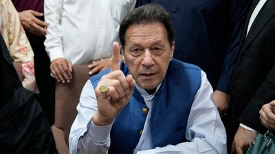 Former Pakistani Prime Minister Imran Khan (AP) Former Pakistani Prime Minister Imran Khan (AP)