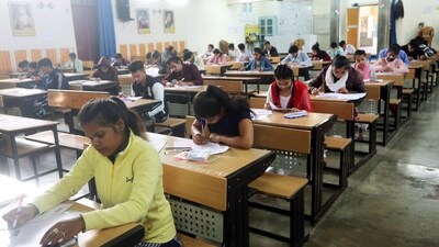 The examinations started at 12 PM at 145 venues under 68 centers in the state. (ANI/Representative image) The examinations started at 12 PM at 145 venues under 68 centers in the state. (ANI/Representative image)
