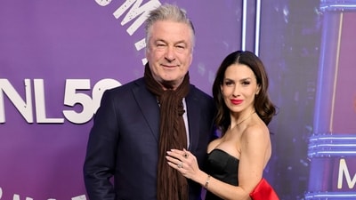 Alec Baldwin and Hilaria Baldwin attend SNL50: The Homecoming Concert at Radio City Music Hall on February 14, 2025 in New York City. (Getty Images via AFP) Alec Baldwin and Hilaria Baldwin attend SNL50: The Homecoming Concert at Radio City Music Hall on February 14, 2025 in New York City. (Getty Images via AFP)