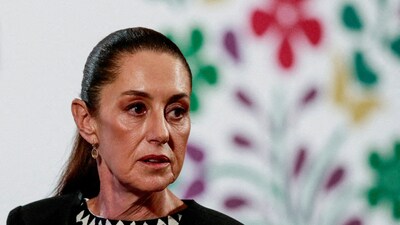 Mexico's President Claudia Sheinbaum hopes to reach an agreement with US President Donald Trump to avoid high tariffs (REUTERS)