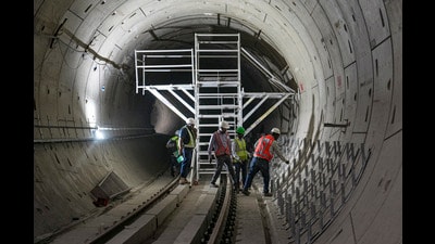 he addition of two stations will escalate the cost of the project, jointly built by PMC, state and Centre. (HT ) he addition of two stations will escalate the cost of the project, jointly built by PMC, state and Centre. (HT )