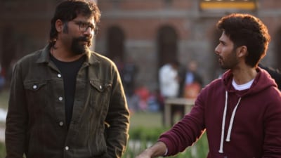 Sandeep Reddy Vanga's Kabir Singh starred Shahid Kapoor. Sandeep Reddy Vanga's Kabir Singh starred Shahid Kapoor.