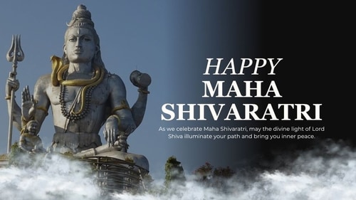 Happy Mahashivratri 2025. (Image by Canva) Happy Mahashivratri 2025. (Image by Canva)