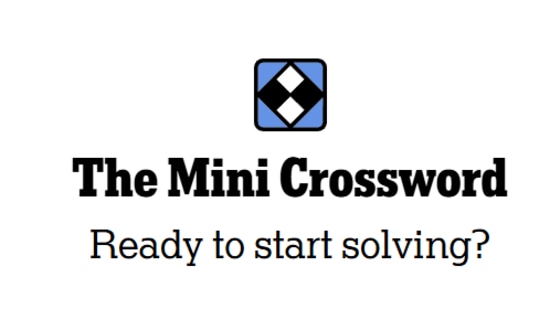 Can you crack today's NYT Mini Crossword? (New York Times)