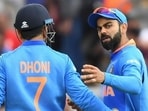 MS Dhoni and Virat Kohli MS Dhoni and Virat Kohli