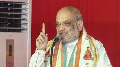 Union home minister Amit Shah speaks during the inauguration of the BJP office in Coimbatore on Feb. 26, 2025. (PTI) Union home minister Amit Shah speaks during the inauguration of the BJP office in Coimbatore on Feb. 26, 2025. (PTI)