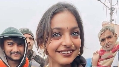 Maha Kumbh viral girl Monalisa signed Sanoj Mishra's film The Diary of Manipur opposite Rajkummar Rao’s brother Amit Rao. (Photo X) Maha Kumbh viral girl Monalisa signed Sanoj Mishra's film The Diary of Manipur opposite Rajkummar Rao’s brother Amit Rao. (Photo X)