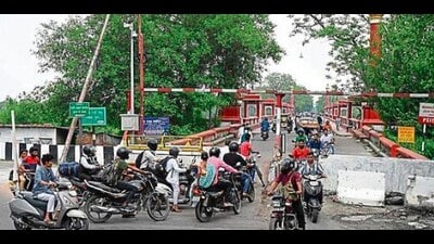 Heavy vehicles were banned from commuting on the bridge last year (File) Heavy vehicles were banned from commuting on the bridge last year (File)