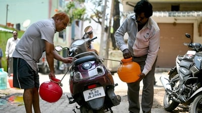 Ahead of summer, people of Bengaluru are advised to be cautious with water usage. (AFP) Ahead of summer, people of Bengaluru are advised to be cautious with water usage. (AFP)