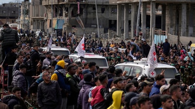 Representational image: Hamas will not hold a handover ceremony while returning four hostages to Israel on Wednesday night (Abdel Kareem Hana/AP) Representational image: Hamas will not hold a handover ceremony while returning four hostages to Israel on Wednesday night (Abdel Kareem Hana/AP)