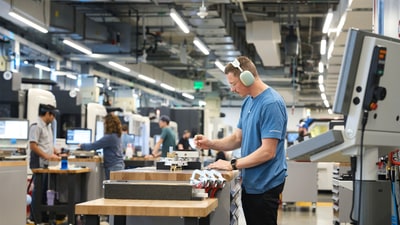 An Apple employee.