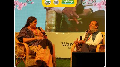 Malavika Banerjee in conversation with Vikram Seth (Shillong Literature Festival) Malavika Banerjee in conversation with Vikram Seth (Shillong Literature Festival)