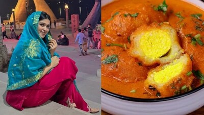 You can't not try Mannara Chopra's eggless anda curry recipe! (Photos: Instagram/memannara, Hebbar's Kitchen) You can't not try Mannara Chopra's eggless anda curry recipe! (Photos: Instagram/memannara, Hebbar's Kitchen)
