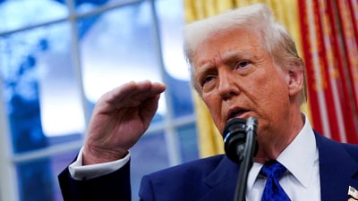 Immigration authorities said Tuesday that the Trump administration is establishing a register for all those who are in the country unlawfully and that those who fail to self-report may be subject to penalties or legal action. (REUTERS )