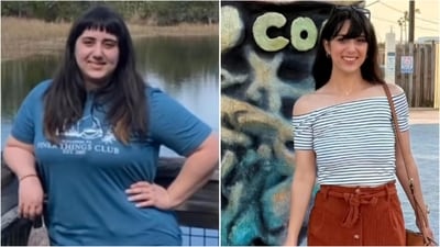 PCOS coach Heather reflects on her weight loss journey, admitting mistakes in her diet and exercise approach. (Instagram/@heatherpcosweightloss) PCOS coach Heather reflects on her weight loss journey, admitting mistakes in her diet and exercise approach. (Instagram/@heatherpcosweightloss)
