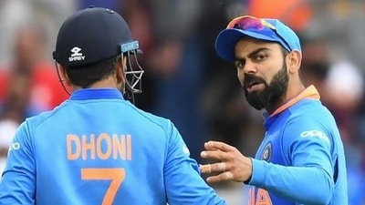 MS Dhoni and Virat Kohli (AFP) MS Dhoni and Virat Kohli (AFP)