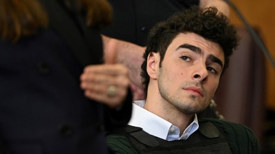 Luigi Mangione appeared at a Manhattan court last week for a status hearing in the UnitedHealthcare CEO's murder trial. (Reuters)