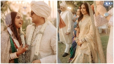 Prajakta Koli married Vrishank Khanal in an intimate ceremony. Prajakta Koli married Vrishank Khanal in an intimate ceremony.