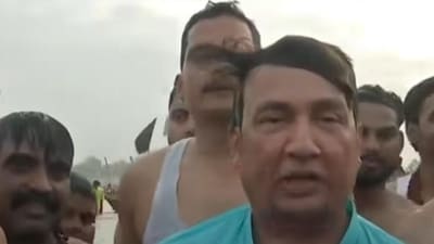 Shekhar Suman at the ongoing Maha Kumbh Mela in Prayagraj. Shekhar Suman at the ongoing Maha Kumbh Mela in Prayagraj.