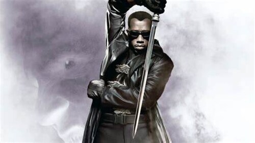 Wesley Snipes's still as Blade. Wesley Snipes's still as Blade.