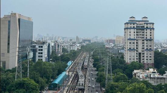 (Representative image) The Delhi–Gurugram–SNB (Shahjahanpur-Neemrana-Behror) line is one of three priority RRTS corridors identified for the National Capital Region (NCR), along with the partially operational Delhi-Meerut corridor. (Parveen Kumar/HT Photo)