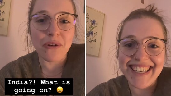 The German influencer whose comment on Indian English has sparked an outrage. (Instagram/the_induflencer)