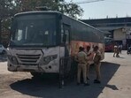 A 26-year-old woman was allegedly raped inside a stationary Shivshahi bus belonging to MSRTC at Swargate bus stand, police said on Wednesday. A 26-year-old woman was allegedly raped inside a stationary Shivshahi bus belonging to MSRTC at Swargate bus stand, police said on Wednesday.